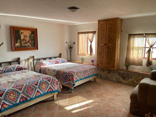 El Oasis Valsequillo Casa | Jardín Quinta Las Fuentes Cabañas, Valsequillo. PUEBLA