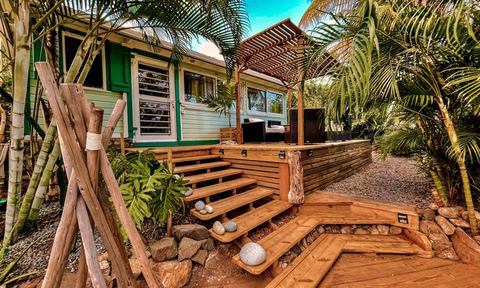 Orient Bay Cabaña | Jungle Cottage Orient Bay: Charming and authentic