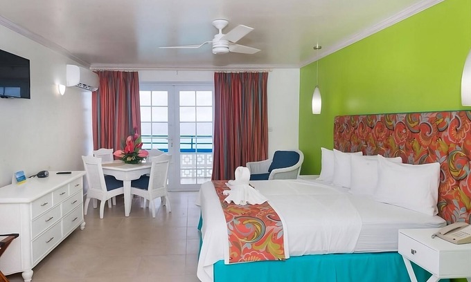 St. Lawrence Gap Hotel | Just What You Were Looking For! Kitchen, Oceanfront, Free Parking, Onsite Pool