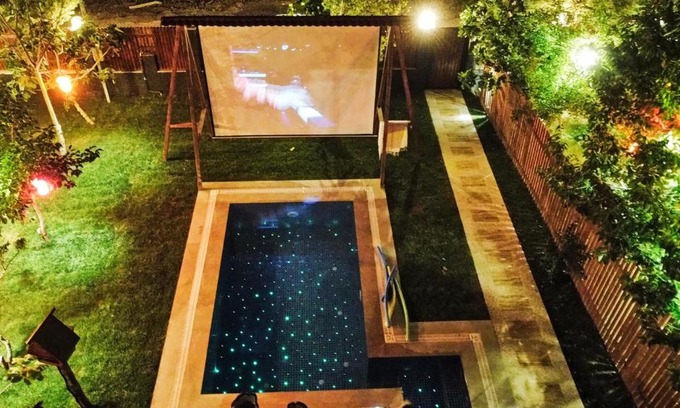 Agva Villa | Karma Natura - Your hot swimming pool&fireplace private Bungalow