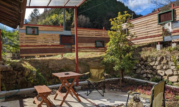 Kibichuo Casa | Komori Village GH ~小森ヴィレッジ ゲストハウス~ 自然の中にある庭付平屋一棟貸