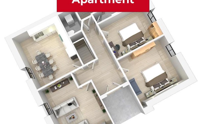 Ludersdorf-Wilfersdorf Apartamento | Komplette Wohnung Nähe Autobahn - Apartment 1