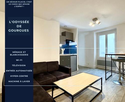 Mont-de-Marsan Apartamento | L'Odyssée de Gourgues - Central - Wifi