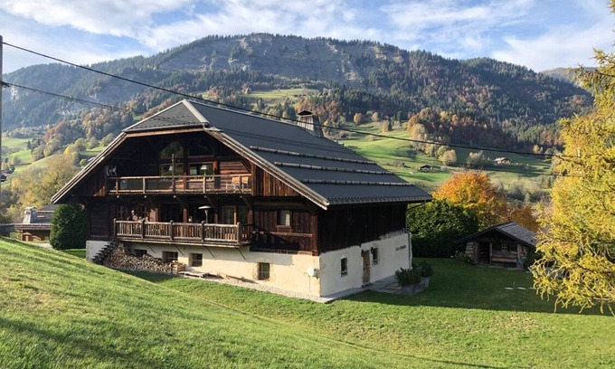 Praz-sur-Arly Otro | La Ferme Authentique Ferme Rénovée, Dans un Cadre Champêtre