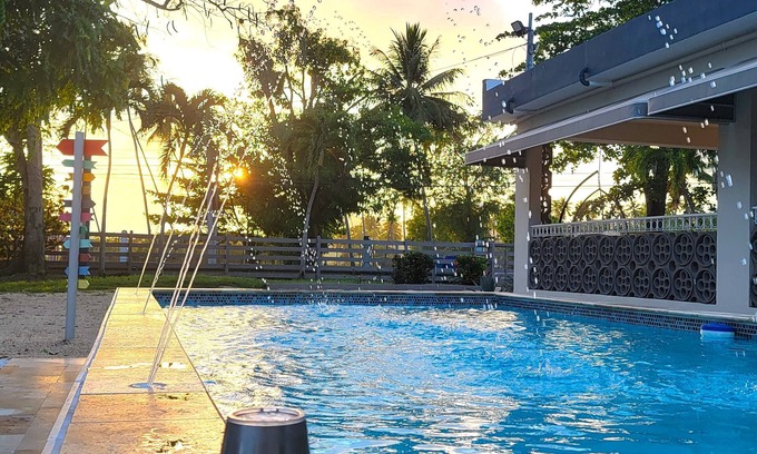 Playa Casa | La Hacienda Beach House with Pool Near Rincón-Beach Front ...Only 1 Minute Walk!