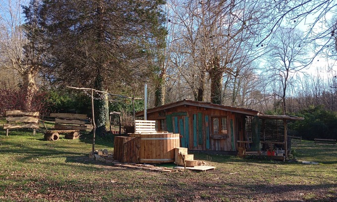 Saint-Justin Cabina | La maison du pêcheur | bain nordique 🔥❄️