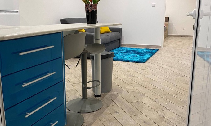 Ducos Apartamento | La Villa Navidad Océan -Apartamento-Vista a parte del mar-Familiar-Baño con d...