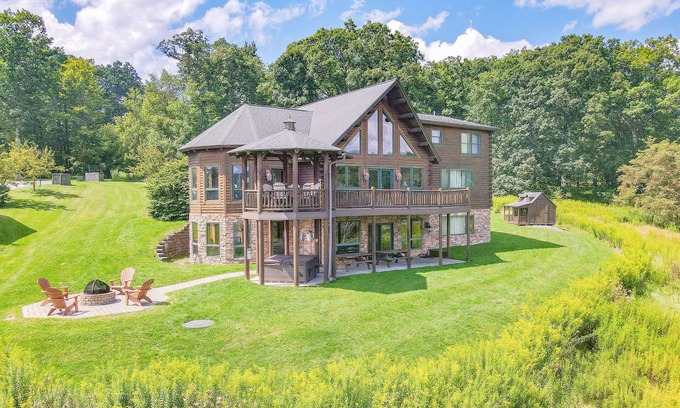 Swanton Casa | Lake Access, Dock, Hot Tub, Fire Pit , Game Room, + More!