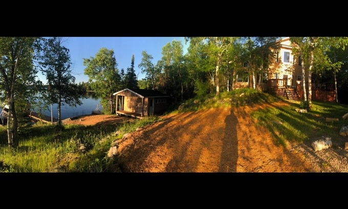 Ely Cabina | Lake cabin on 5 acres and 780' of shoreline on an island with panoramic views.