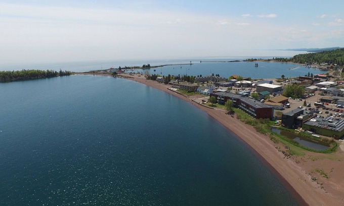 Grand Marais Apartamento | Lake Superior Beach Front Downtown Grand Marais