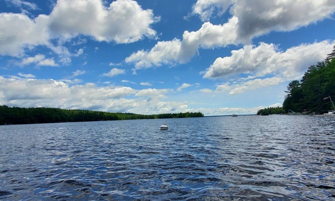 Sebago Casa | Lake View Cottage: Water access to Sebago Lake; Cozy winter escape