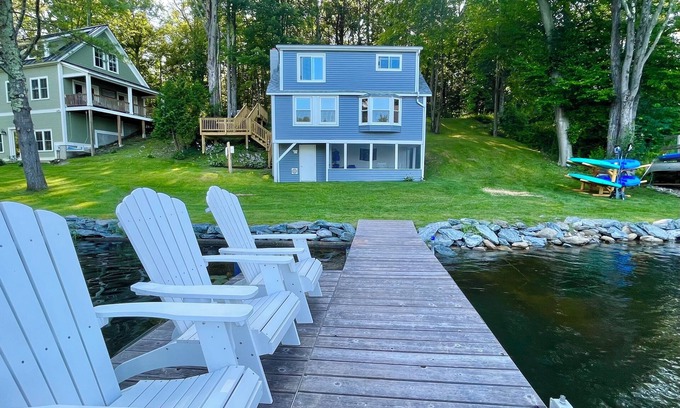 Hinesburg Casa | Lakefront Home on Lake Iroquois
