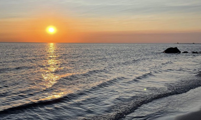 Manitoba Cabina | Lakeview cabin, 3 min walk to the beach!