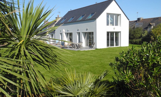 Saint-Cast-le-Guildo Villa | Gran casa luminosa de cine en casa, cerca de la playa y del golf PenGuen