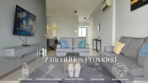 Tanjung Bungah Apartamento | Large Family Seaview Suite 3 Rooms by The Only Bnb