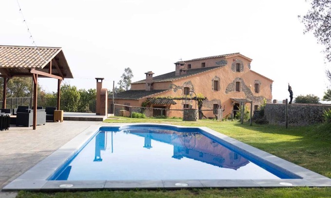 Macanet de la Selva Cabaña | Casa grande con piscina 2 BBQ, cerca de las playas ideal para celebraciones
