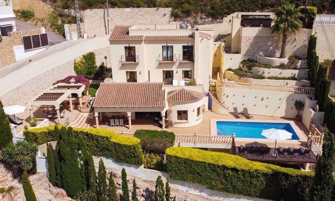 Arnella Villa | Gran Lujo familia Villa, Moraira, El Portet, Wi-Fi gratuito, A / C