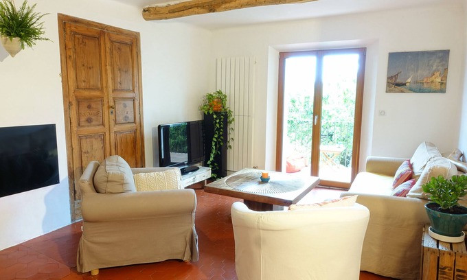 Greolieres Casa | Large village house 200 m² quiet, comfortable