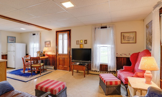 Millerton Apartamento | ¡Lawrenceville Apt de 12 acres con cubierta por Gaming Lands!