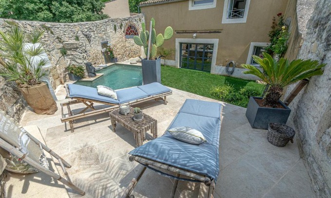 Calvisson Casa | Le Baratier - Demeure de charme Sauna & Piscine