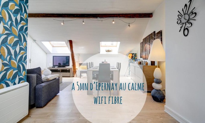 Chouilly Apartamento | « Le Bidule », logement au cœur de la Champagne