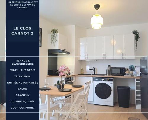 Centre Ville Apartamento | Le Clos Carnot 2 - Proche Commodités