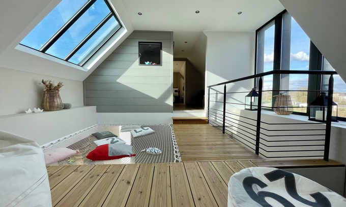 Plougonvelin Casa | Le Courleau Lodge ***, encanto y carácter, cerca de la playa de Trez-hir