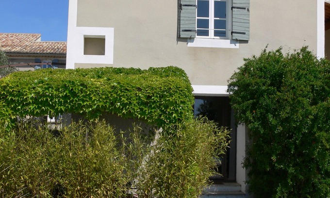 Vinsobres Casa | Le Mont Ventoux, casa con piscina en viñedo en funcionamiento en Drome provenzal