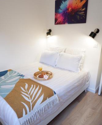Courcouronnes Apartamento | Le Sully Terrasse - Parking privé - 5min Gare RER