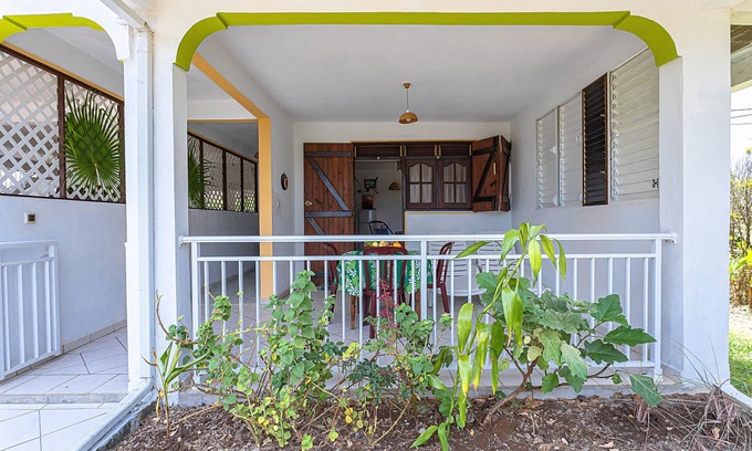Petit-Canal Apartamento | Le Verger de Charles - jardin arboré - Petit Canal Guadeloupe