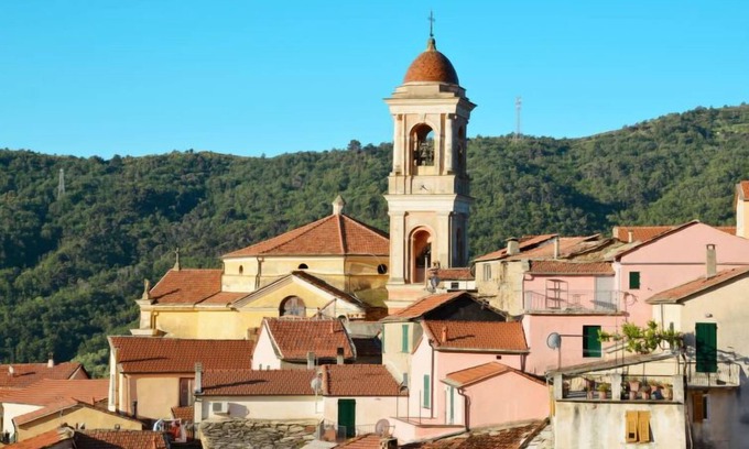 Pietrabruna Casa | Casa de vacaciones Le Volte & Terrazzo (PTB192) en Pietrabruna - 8 personas, 3 dormitorios