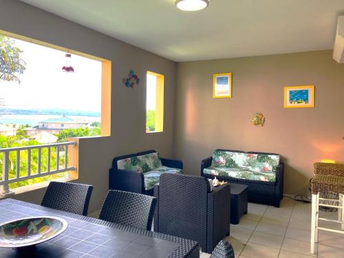 Trois-Ilets Apartamento | Le Voyageur - 1ch - 4p - vue mer - Anse Mitan