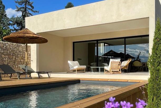 Pujaut Villa | Les Loges en Provence - Villa Contemporelle
