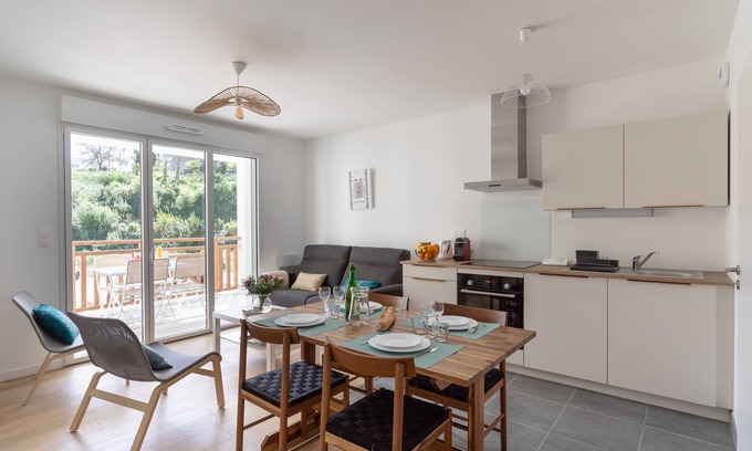 Sables-d'Or-les-Pins Apartamento | Les pins 101 - Appt 400m de la plage