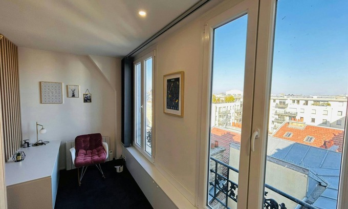 Reims City Centre Apartamento | Les Toits de Langlet Hypercentre