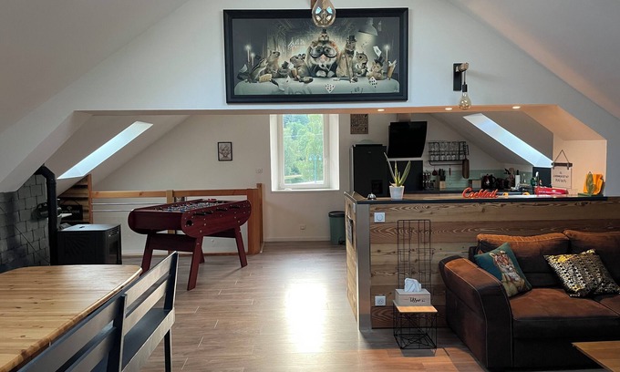Cornimont Apartamento | Loft de Luxe en Montagne à la Bresse, Jusquà 8 Personnes