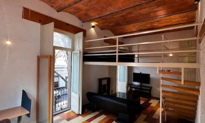 Cuauhtémoc Apartamento | Loft with balconies and terrace