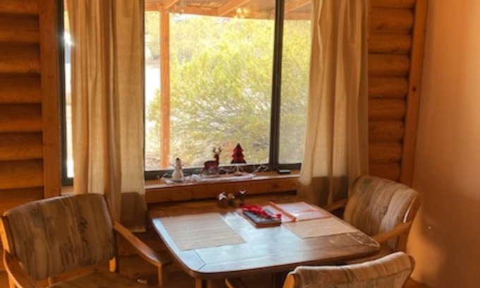 Goodsprings Cabina | Log Cabin near Las Vegas ~ East Bungalow
