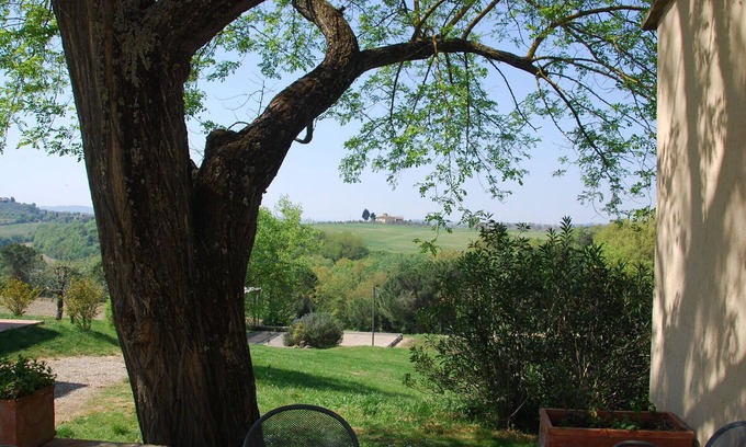 Castelfiorentino Villa | Apartamento en villa con WIFI, piscina, vista panorámica, aparcamiento, cerca de San Gimignano