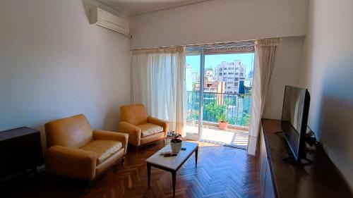 Villa del Parque Apartamento | Luminoso dpto 2 habitaciones con vistas