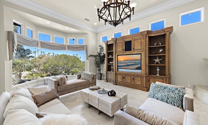 Fairbanks Ranch Villa | Luxurious Enclave with Pool, Tennis Court, batting cage and Stunning Views!