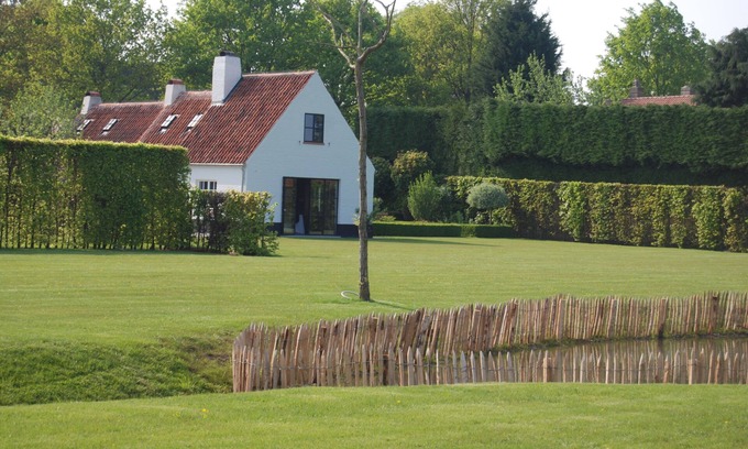 Sint-Kruis Cabaña | Casa de vacaciones de lujo en un entorno verde de Brujas y Knokke