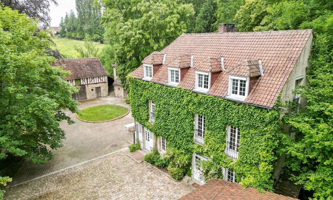 Ully-Saint-Georges Casa | Casa-Exclusivo-Baño en la habitacion-Vista al campo