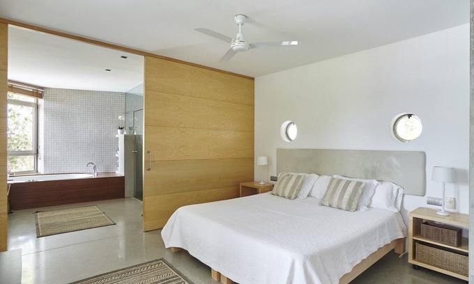 Sant Antoni de Portmany Villa | Luxury Ibiza Villa | 5 Bedrooms | Villa Solana | Only 5 minutes from the Famous Beach of Cala Salada | San Jose