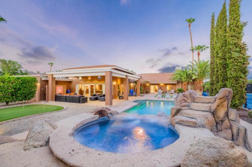 Paradise Heights Villa | Luxury Estate, Heated Pool, Pickleball Court, More