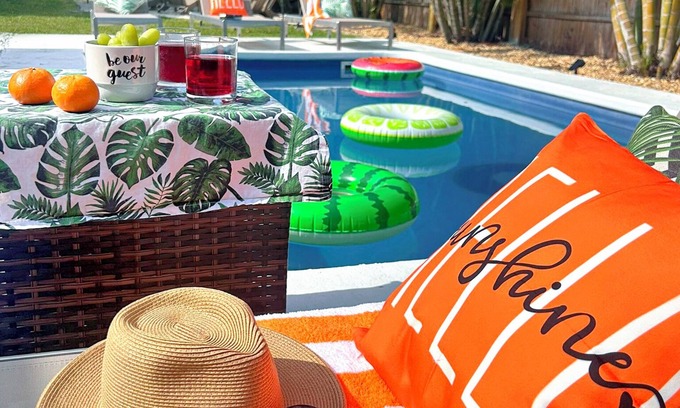 Arlington Park Villa | Luxury Tropical Retreat, Pool, King Beds & Game Room