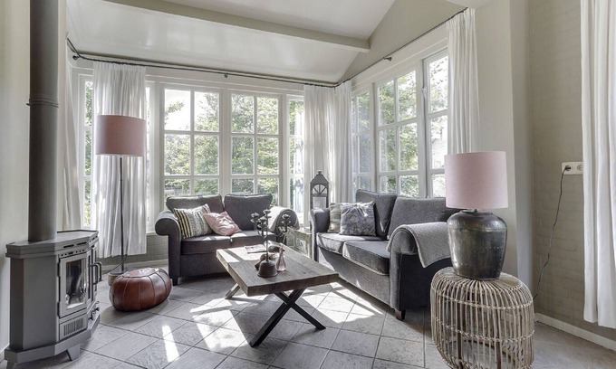 Uden Villa | Villa de lujo en De Pier con sauna