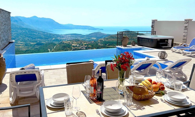 Ravno Villa | Luxury Villa Stone with private heated pool - near Dubrovnik