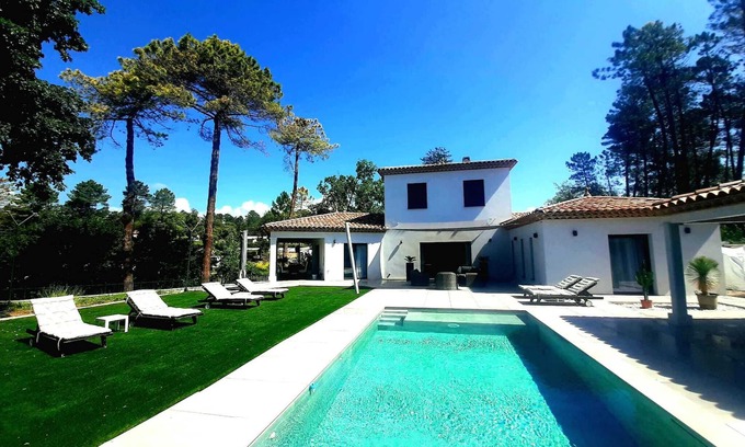 Montauroux Villa | Magnificent villa of 163 m2 with heated swimming pool, quiet and comfortable