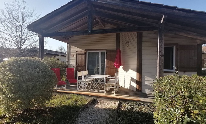 Parentis-en-Born Casa | Maison 4 Pers, Proche du Lac, Piscine